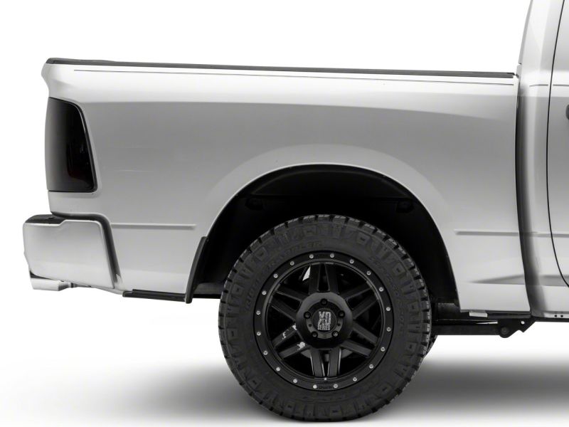 Raxiom 09-18 Dodge RAM 1500/2500/3500 Axial Series LED Tail Lights- Black Housing (Smoked Lens)