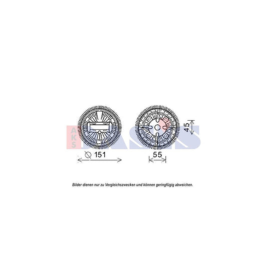 AKS Dasis 128162N Fan Clutch