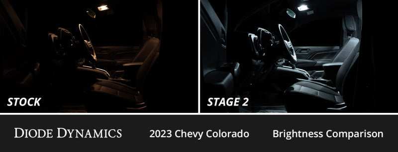 Diode Dynamics 2023+ Chevrolet Colorado Interior LED Kit Cool White Stage 1