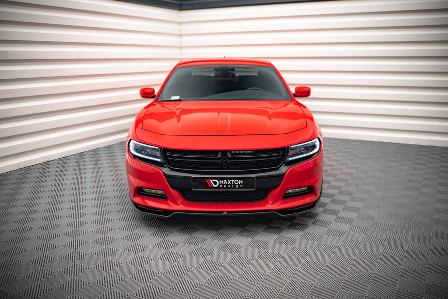 Maxton Design Dodge Charger RT MK7 Facelift Front Splitter V.2