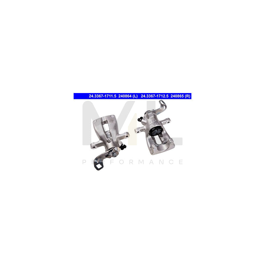 ATE 24.3367-1712.5 Brake Caliper without holder