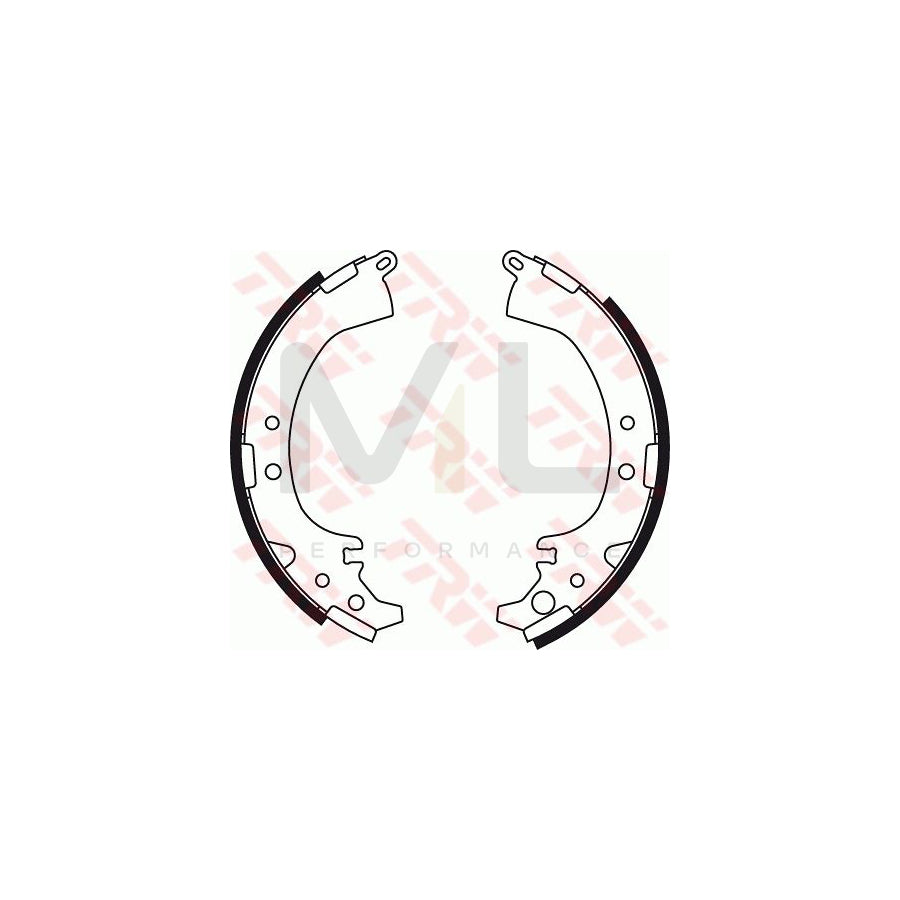 TRW GS8449 Brake Shoe Set