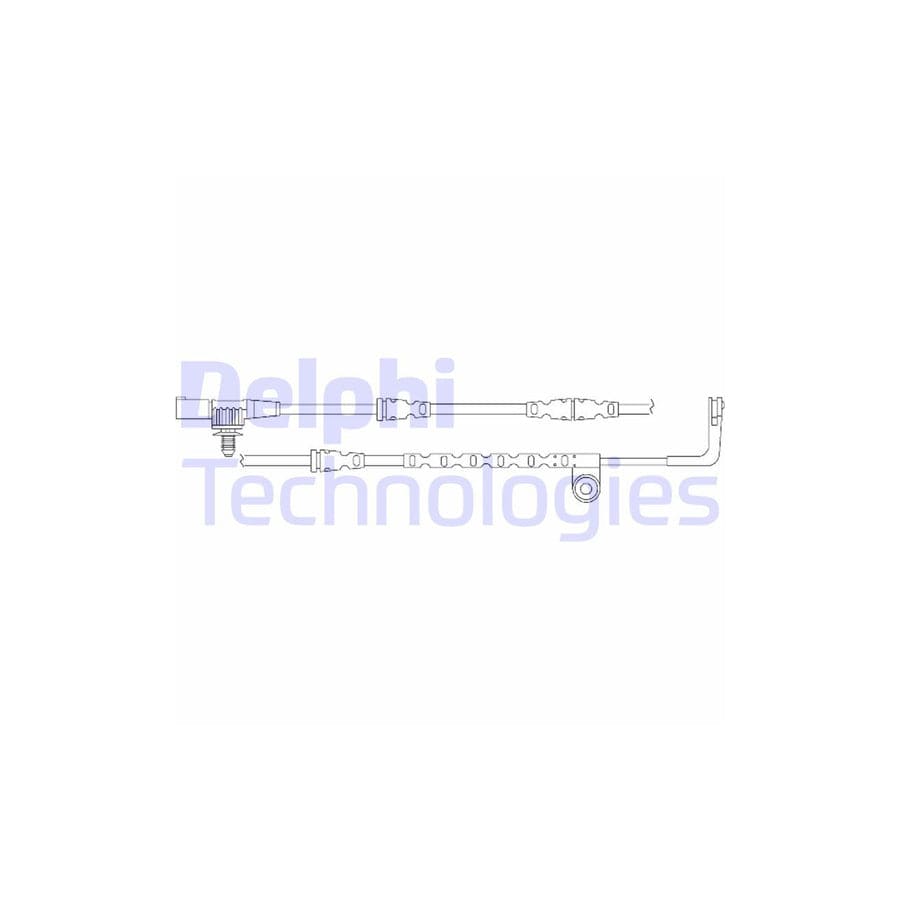 Delphi Lz0228 Warning Contact Set, Brake Pad Wear For Land Rover Discovery