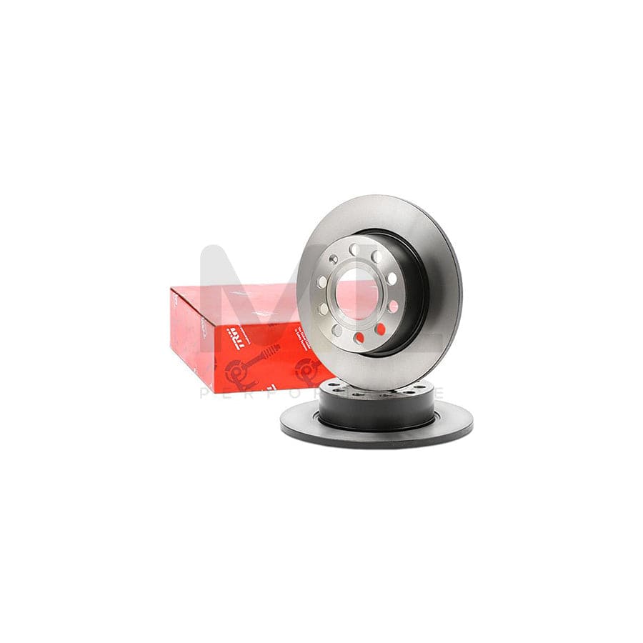 TRW DF4276 Brake Disc Solid, Painted  - 1 piece