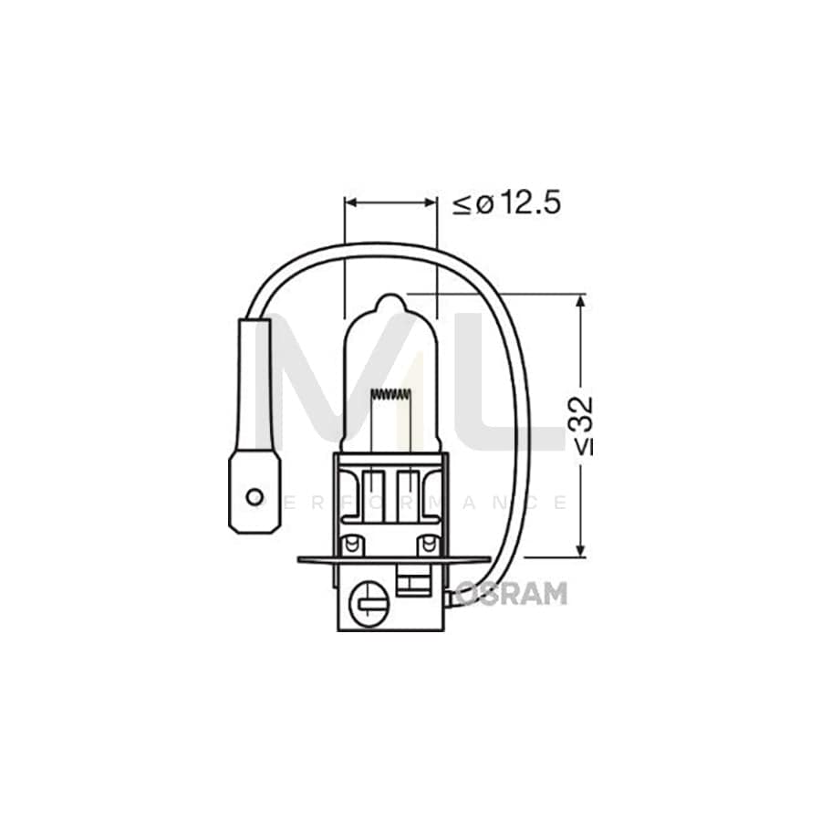 OSRAM NIGHT BREAKER UNLIMITED 64151NBU-01B Bulb, spotlight for SEAT Arona (KJ7) H3 12V 55W PK22s Halogen