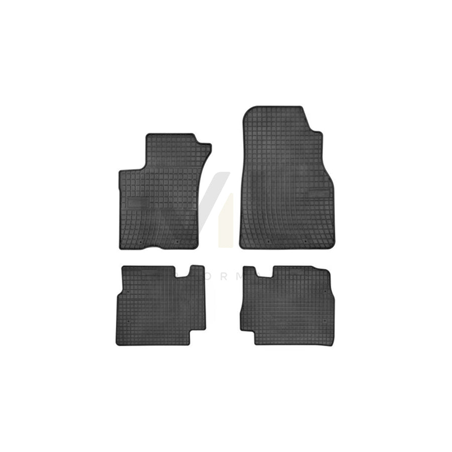 FROGUM Tailored 546443 Floor mat set suitable for MERCEDES-BENZ ML-Class (W163) Elastomer, Front and Rear, Quantity: 4, Black, (LHD)
