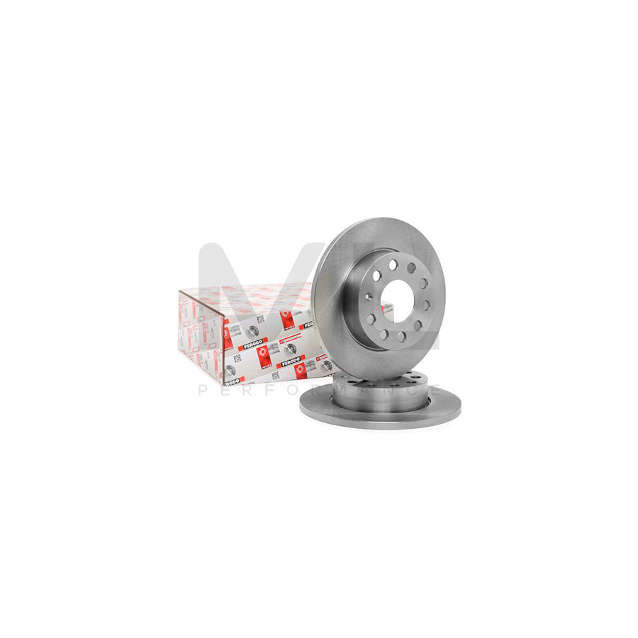 Ferodo Premier DDF1276 Brake Disc Solid, With Bolts/Screws  - Pair