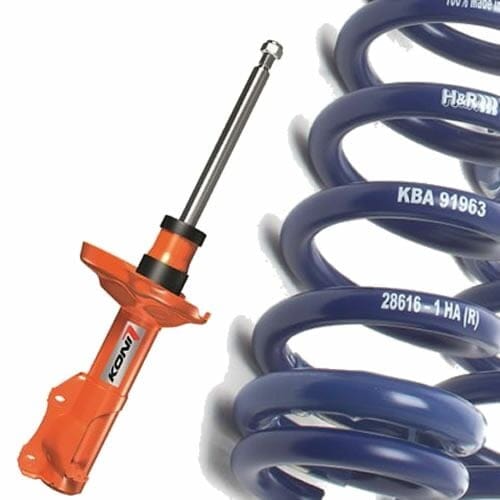 KONI 1120-8435 Suspension Kit, Coil Springs / Shock Absorbers for VW Golf