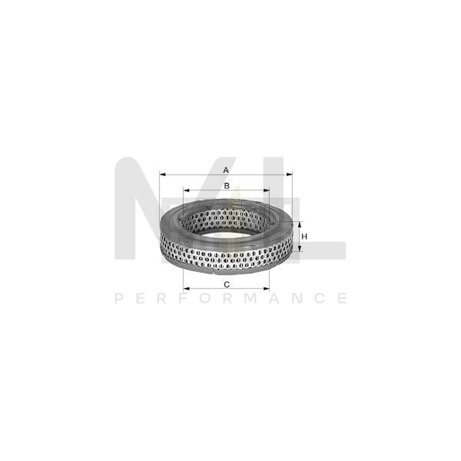 MANN-FILTER C 2436 Air Filter Filter Insert