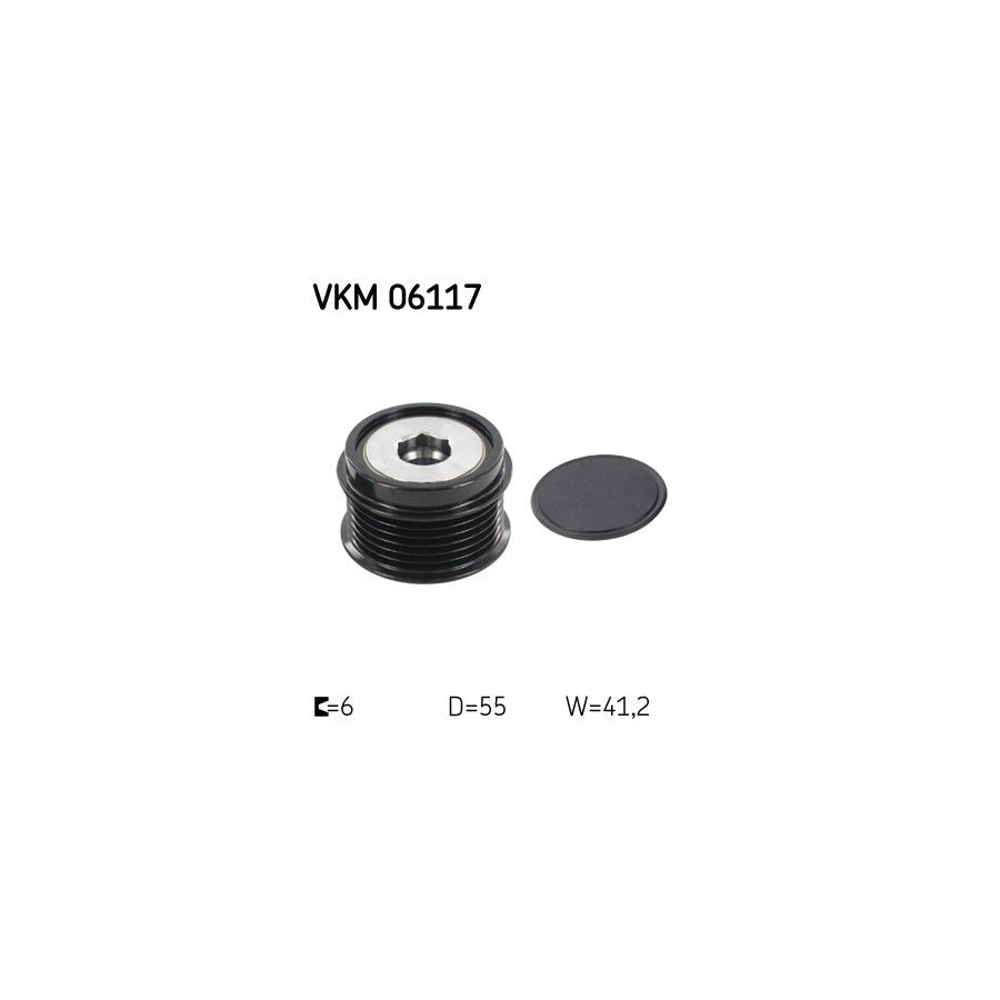 Skf Vkm 06117 Alternator Freewheel Clutch