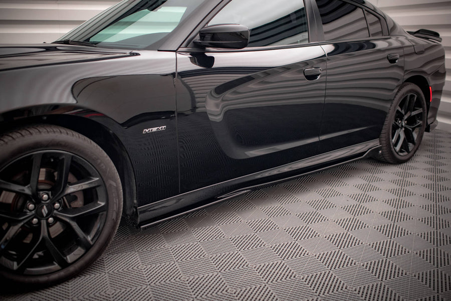 Maxton Design Dodge Charger SRT MK7 Facelift Side Skirts Diffusers