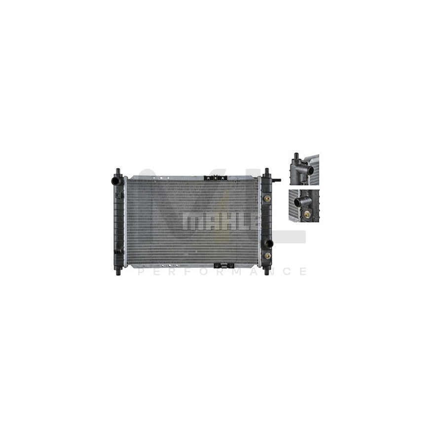 MAHLE ORIGINAL CR 129 000S Engine radiator for DAEWOO MATIZ Mechanically jointed cooling fins | ML Performance Car Parts