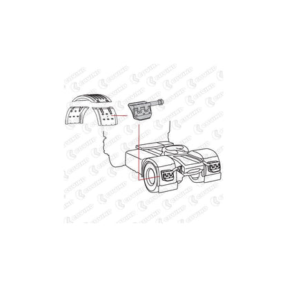 Covind Scr/524 Holder, Mudguard