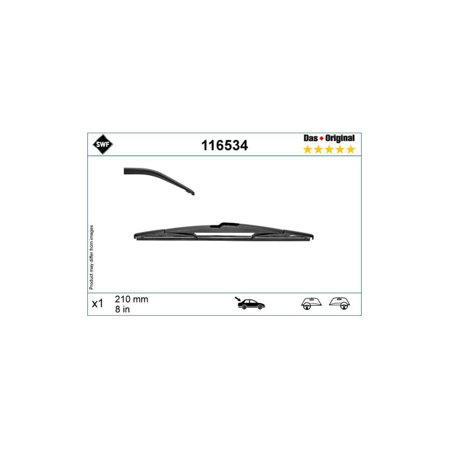 Swf 116534 Wiper Blade For Citro?? C5 Aircross