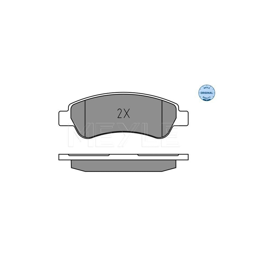 Meyle 025 220 4119 Brake Pad Set