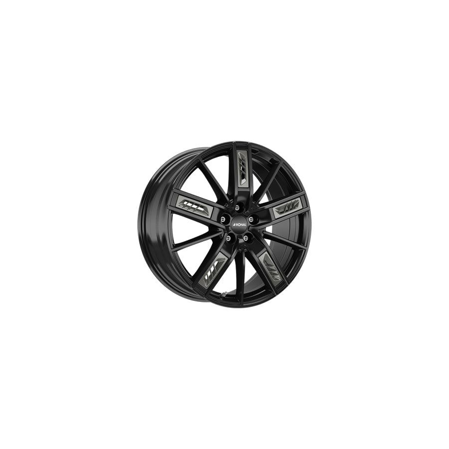 Ronal R67 Grey Right 8x19 ET55 67R9805.25X/020 GRY/R Jetblack Wheel
