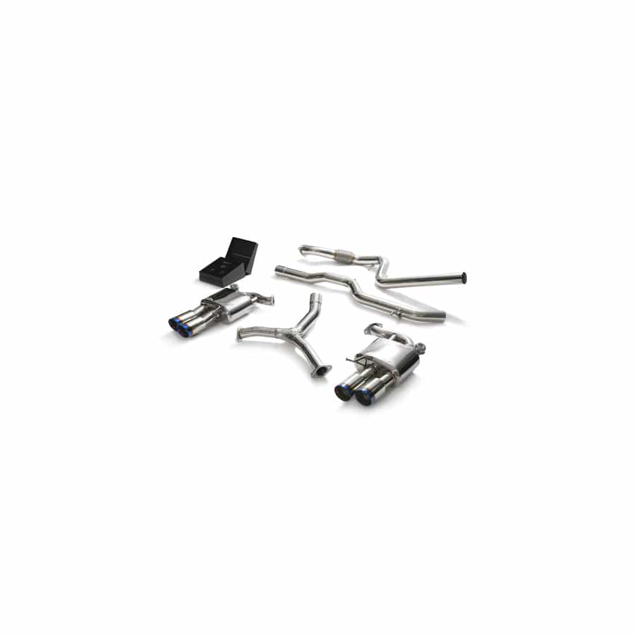 Armytrix AU9C4-QS11B Valvetronic Exhaust System Audi A5 Coupe 4WD B9 2016-2022 with Quad Blue Coated 3.5"