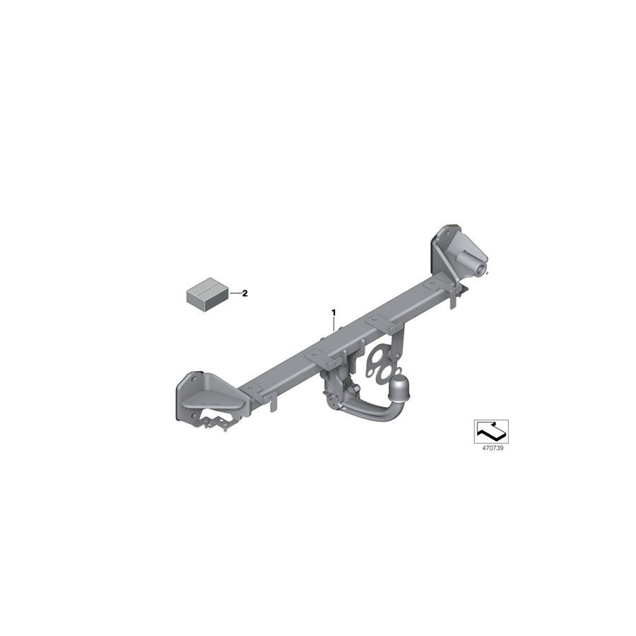 Genuine BMW 51477471779 G31 G32 Socket Cover CANBER 12V (Inc. 640iX, M550dX & 630d)