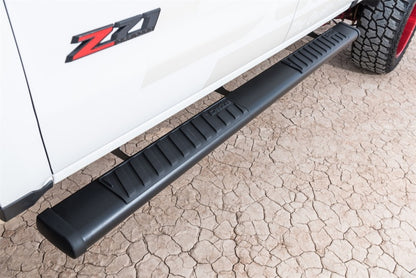 Dee Zee 99-23 Chevrolet/GMC/Dodge/Ford  Full Size Truck Tubes - 6In Oval - Black Steel (RegCab)