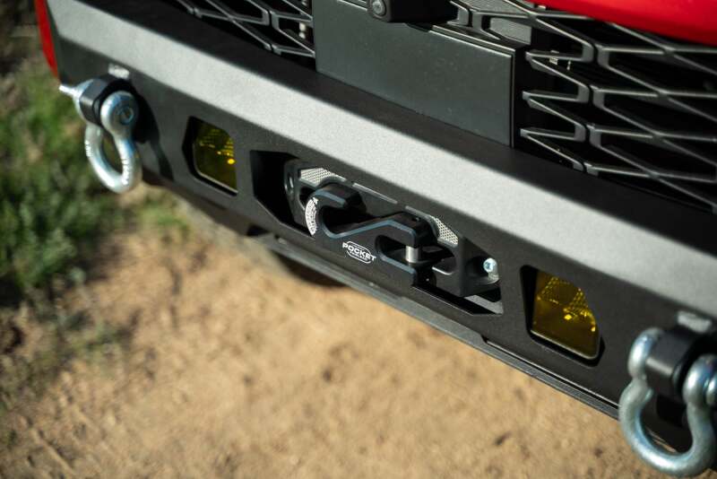 DV8 Offroad 14-24 Toyota 4Runner Centric Series Winch Front Bumper