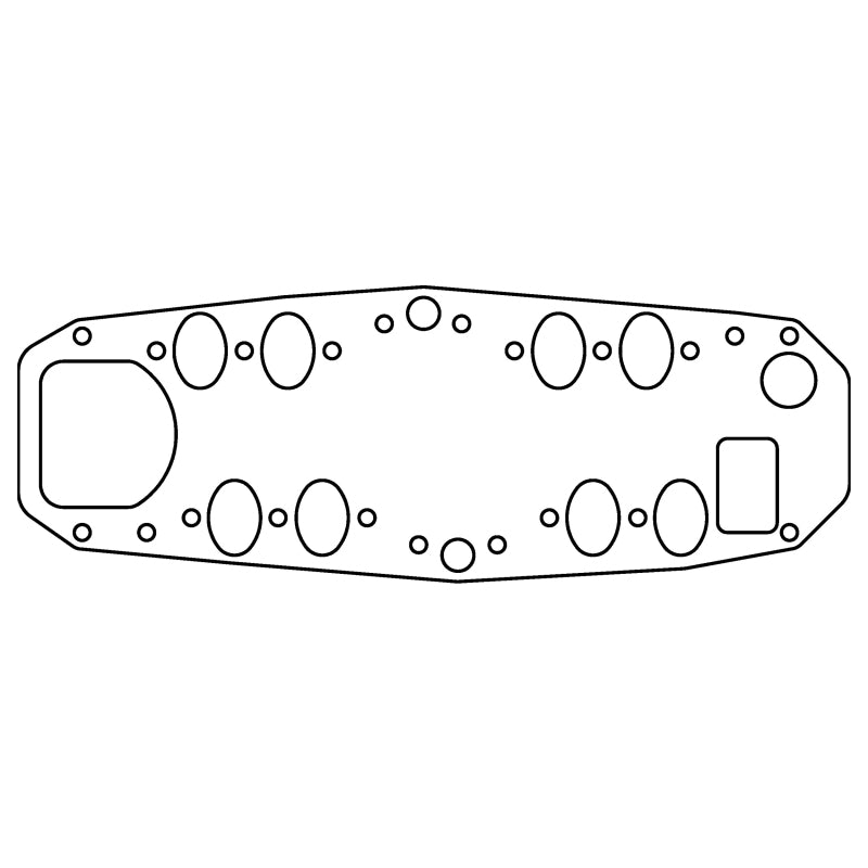 Cometic Gasket Cometic Ford 8BA/8CM Flathead V8 .060in KF Intake Manifold Gasket - 1948-1953