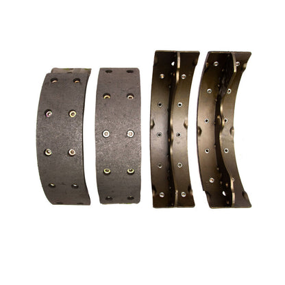 DFC 86-21 Chevrolet W4500 Tiltmaster (w/Front Disc Brakes) Front/Rear Premium Riveted Shoes