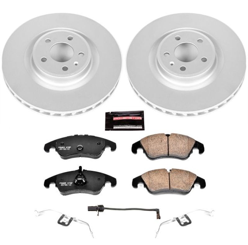PowerStop Power Stop 10-11 Audi S4 Front Z23 Evolution Sport Coated Brake Kit
