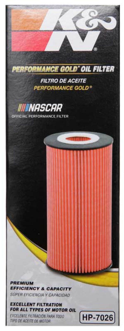 K&N Engineering K&N Performance Oil Filter for 14-17 Dodge Durango 3.6L / 14-17 Jeep Grand Cherokee 3.6L
