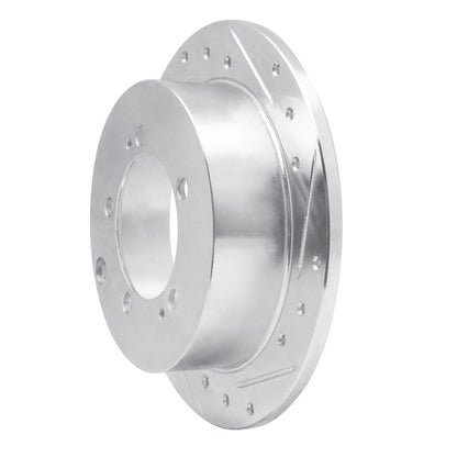 R1 Concepts R1 94-07 Chrysler SEBRING Rear Right Drilled & Slotted Silver Brake Rotor
