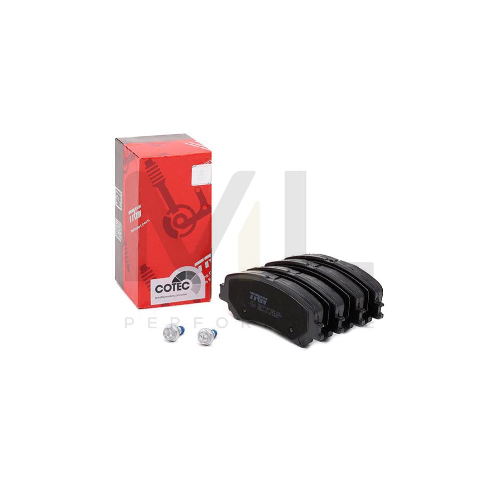 TRW Gdb2152 Brake Pad Set Prepared For Wear Indicator, With Brake Caliper Screws