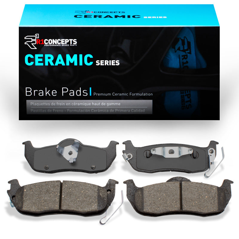 R1 Concepts R1 04-15 Infiniti QX56 Rear R1 Ceramic Brake Pads