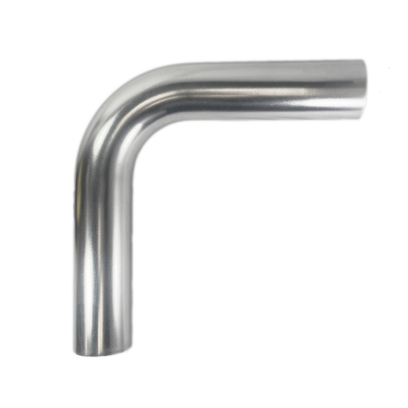 Ticon 3.5in Aluminum 6061 90 Deg Mandrel Bend - 1.5D Radius