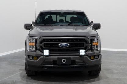 Diode Dynamics 21-22 Ford F-150 SS5 Bumper LED Pod Light Kit Sport - White Driving