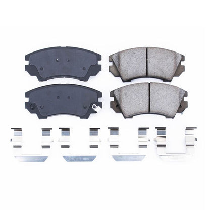 PowerStop Power Stop 2017 Buick Regal Front Z17 Evolution Ceramic Brake Pads w/Hardware