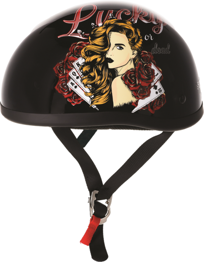 Bikers Choice Skid Lids Lucky Lady Original Helmet - Medium