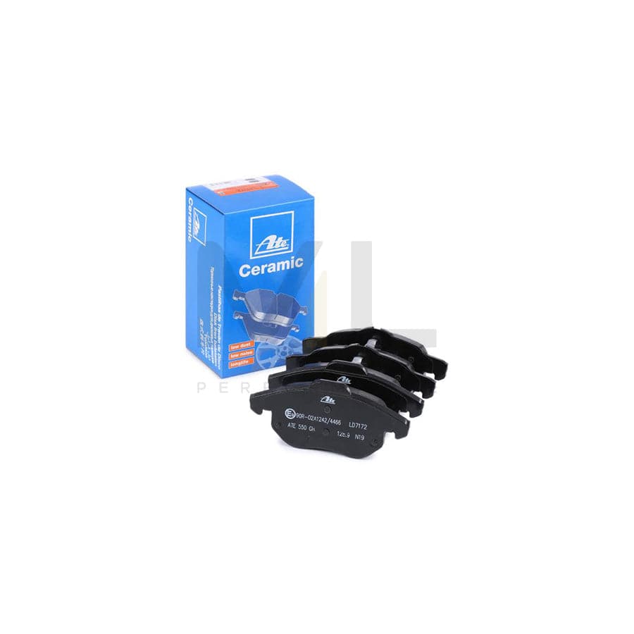 ATE Ceramic 13.0470-7172.2 Brake pad set excl. wear warning contact, prepared for wear indicator