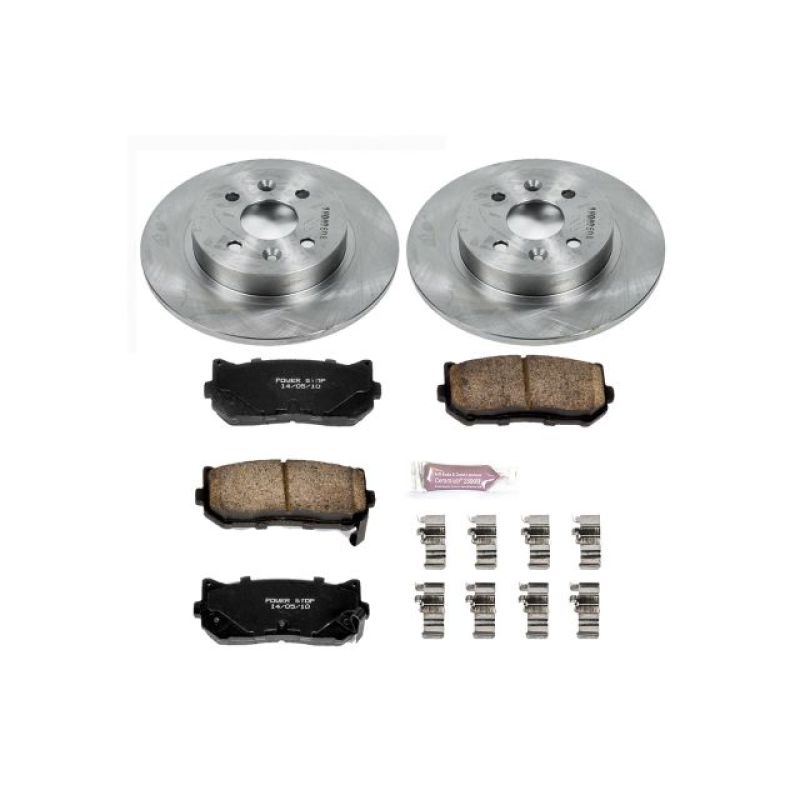 PowerStop Power Stop 98-01 Kia Sephia Rear Autospecialty Brake Kit