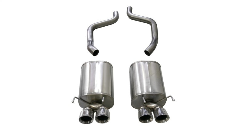 CORSA Performance Corsa 2009-2013 Chevrolet Corvette C6 6.2L V8 Polished Xtreme Axle-Back Exhaust