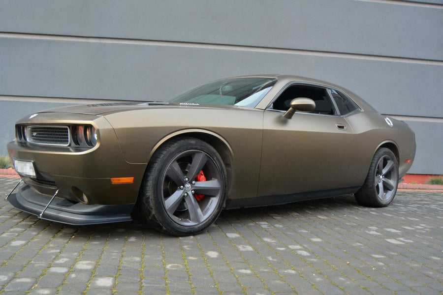 Maxton Design Dodge Challenger MK3 Phase-I SRT8 Coupe Hybrid Front Splitter V.1