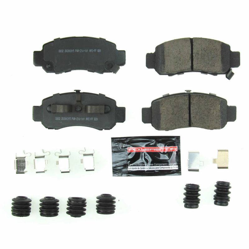 PowerStop Power Stop 00-06 Honda Insight Front Z23 Evolution Sport Brake Pads w/Hardware