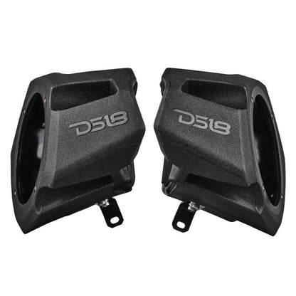 DS18 Polaris RZR Front Kick Panel Pods Enclosure Fits 2x 6.5in Speakers