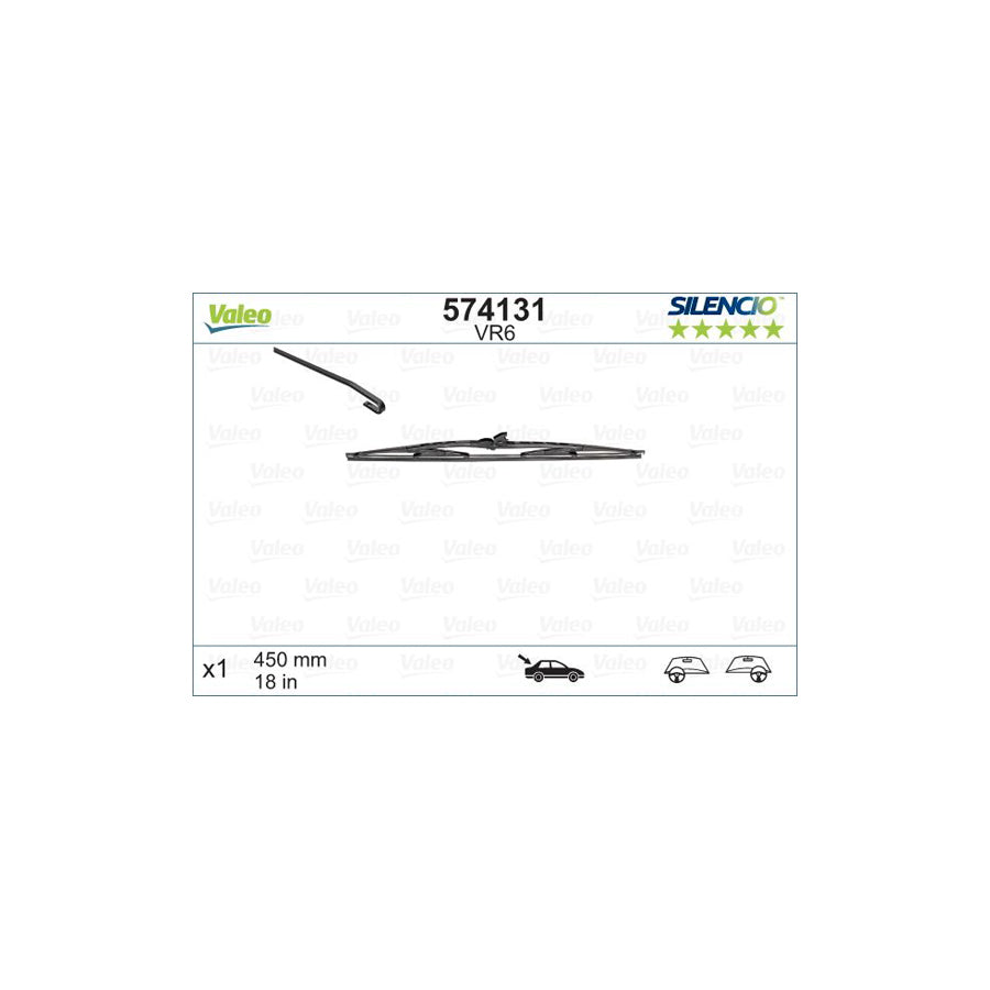 Valeo Silencio 574131 Wiper Blade