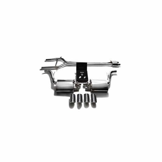Armytrix P70N1-QC11 Valvetronic Exhaust System Porsche 970 Panamera | S | GTS 3.6/4.8L 2010-2013 with Quad Carbon Fiber 3.5"