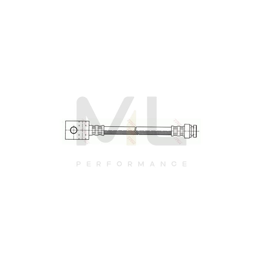 TRW PHA365 Brake Hose for NISSAN PATROL 345mm, M10x1