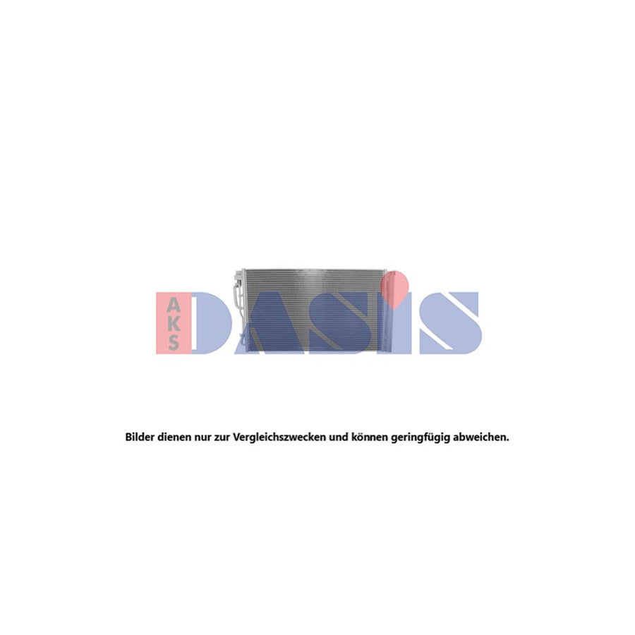 AKS Dasis 562063N Air Conditioning Condenser for Hyundai I30 III Estate (Pde)