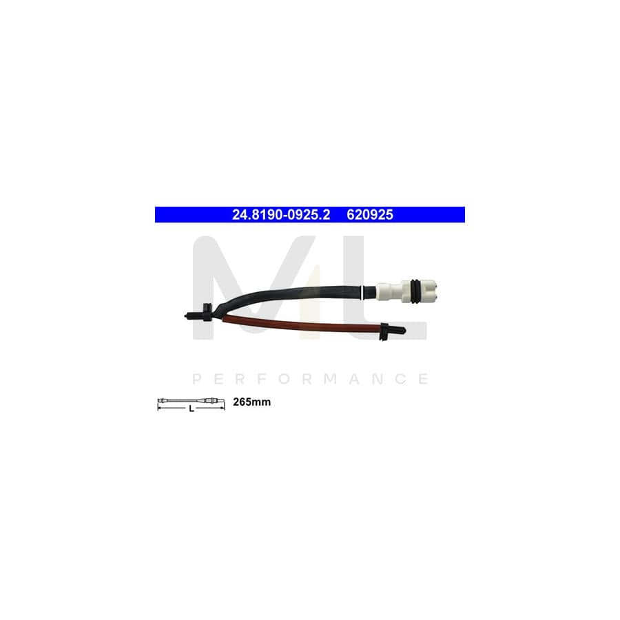 ATE 24.8190-0925.2 Brake pad wear sensor for PORSCHE 928 Coupe