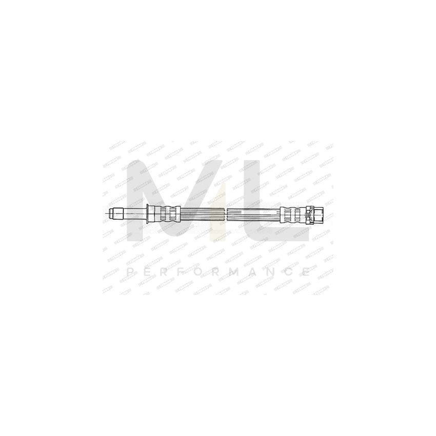 Ferodo FHY2305 Brake Hose 412Mm, M 10X1