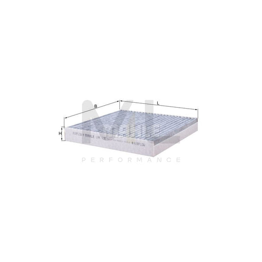 MAHLE ORIGINAL LAK 136 Pollen filter Activated Carbon Filter | ML Performance Car Parts