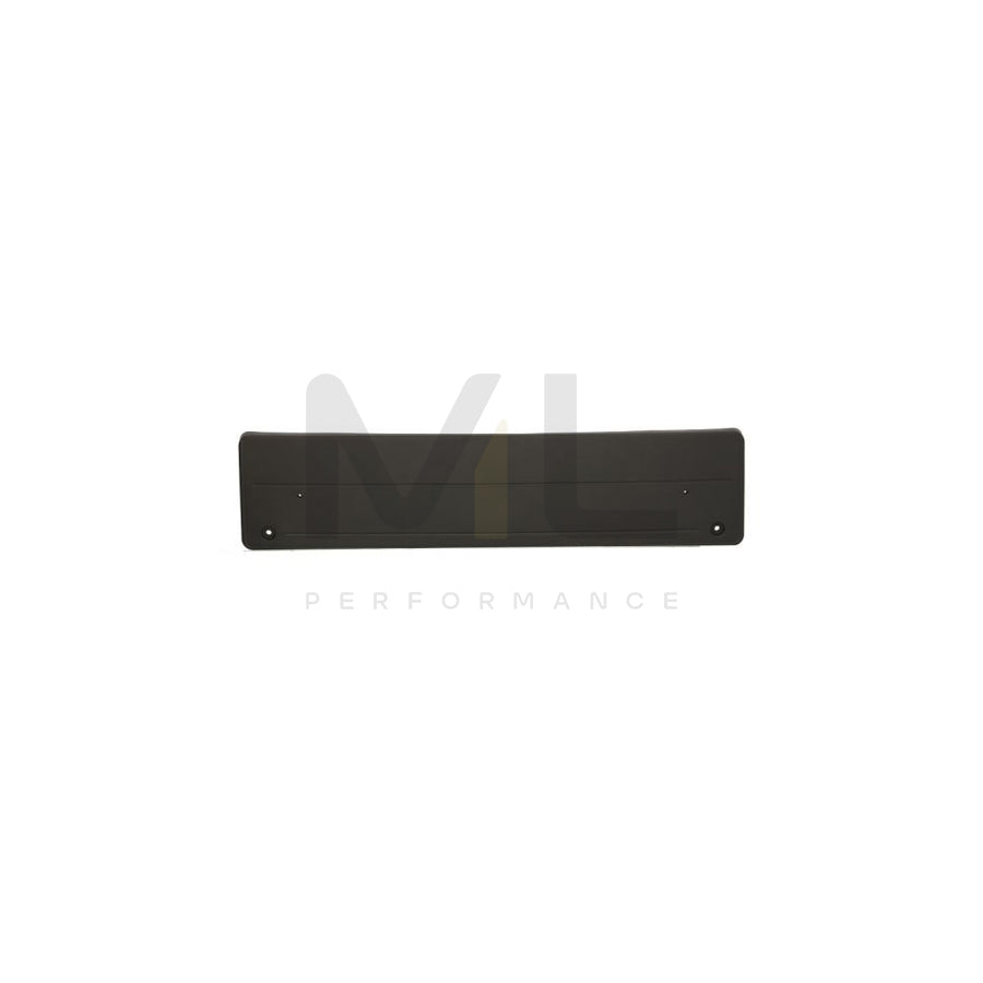 BLIC 6502-07-0096920P Number plate holder for BMW X5 (E70) Front, Black, frameless