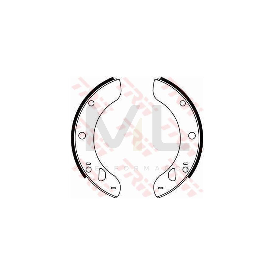 TRW GS6091 Brake Shoe Set for FORD TRANSIT